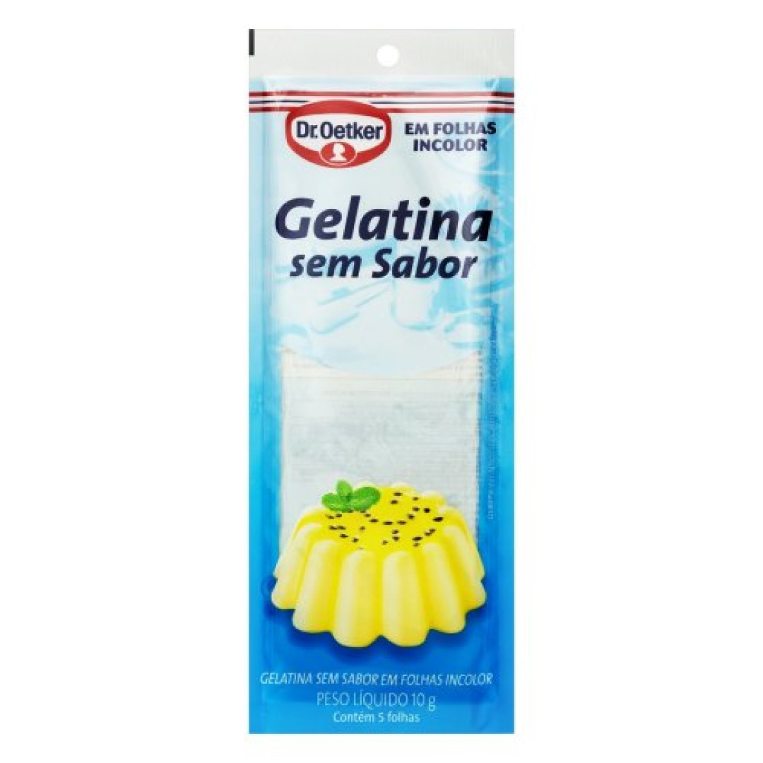 Gelatina Lowçucar Sabor Limão Siciliano 10G