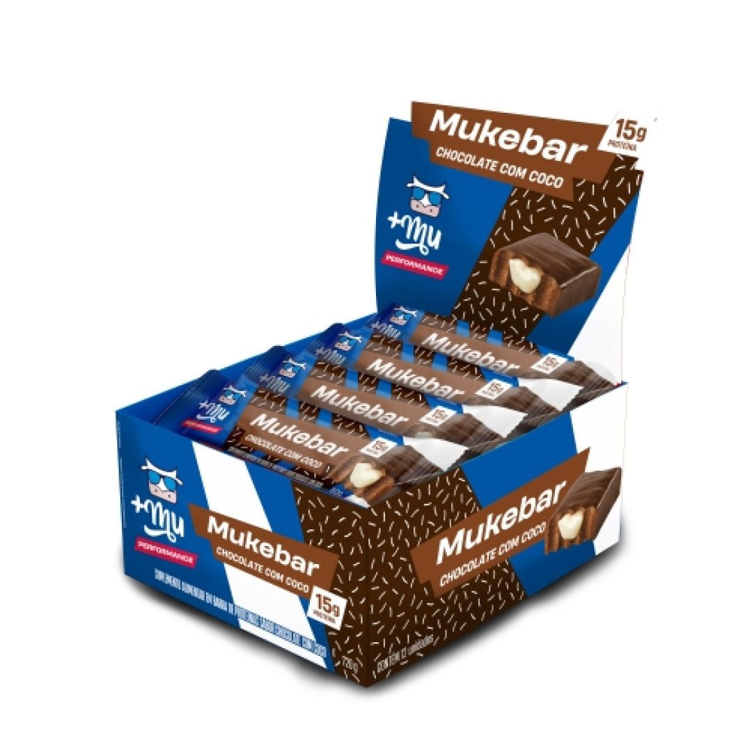 Detalhes do produto Barra Proteina Mukebar 60G Mais Mu Choc.coco