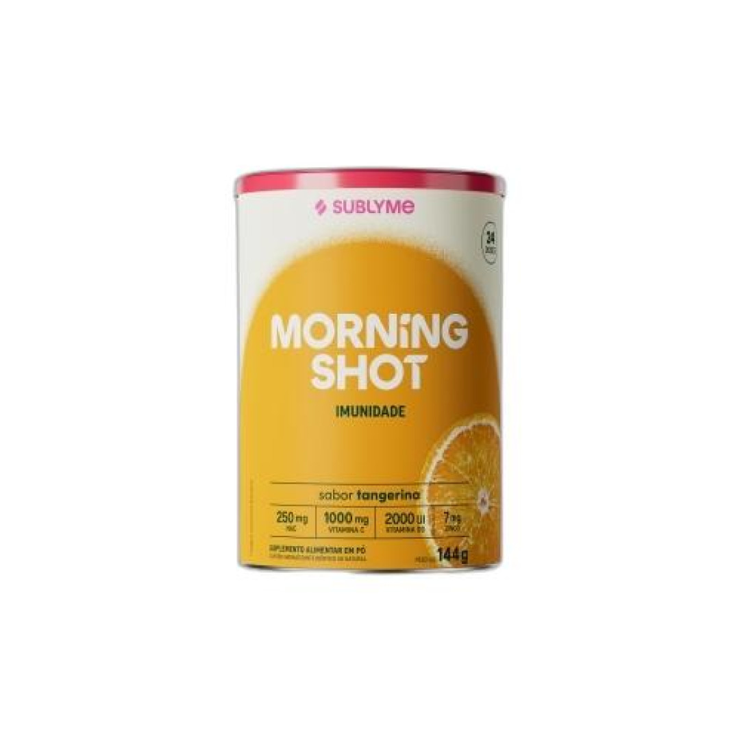 Detalhes do produto Supl Alim Morning Shot Lt 144G Sublyme Tangerina