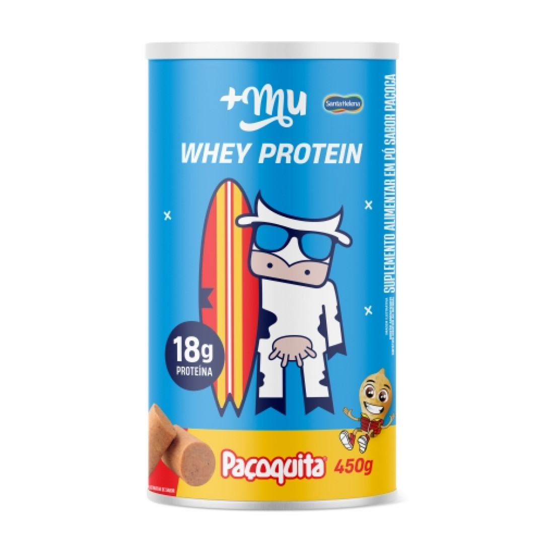 Detalhes do produto Supl Whey Prot Pacoquita Pt 450G Mais Mu .