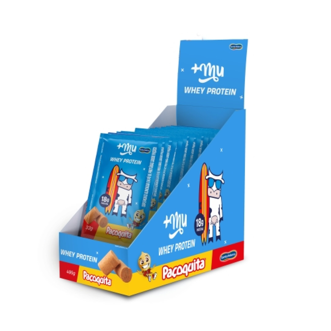 Detalhes do produto Supl Whey Prot Pacoquita Sc 37G Mais Mu Pacoca