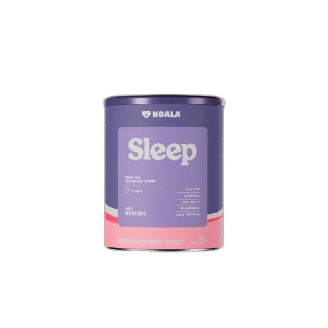 Detalhes do produto Supl Alim Koala Sleep Lt 264G Caffeine A Morango