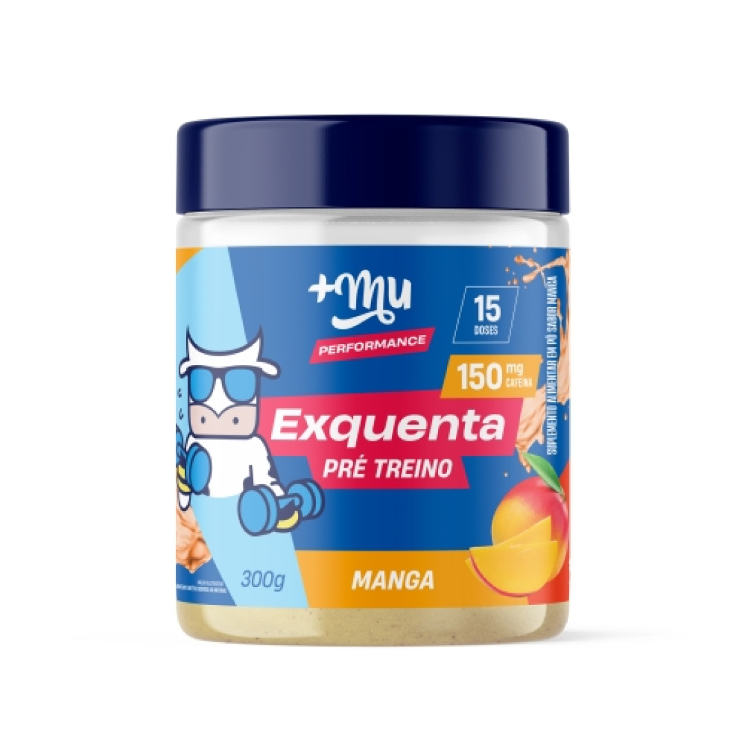 Detalhes do produto Pre Treino Exquenta 300G Mais Mu Manga
