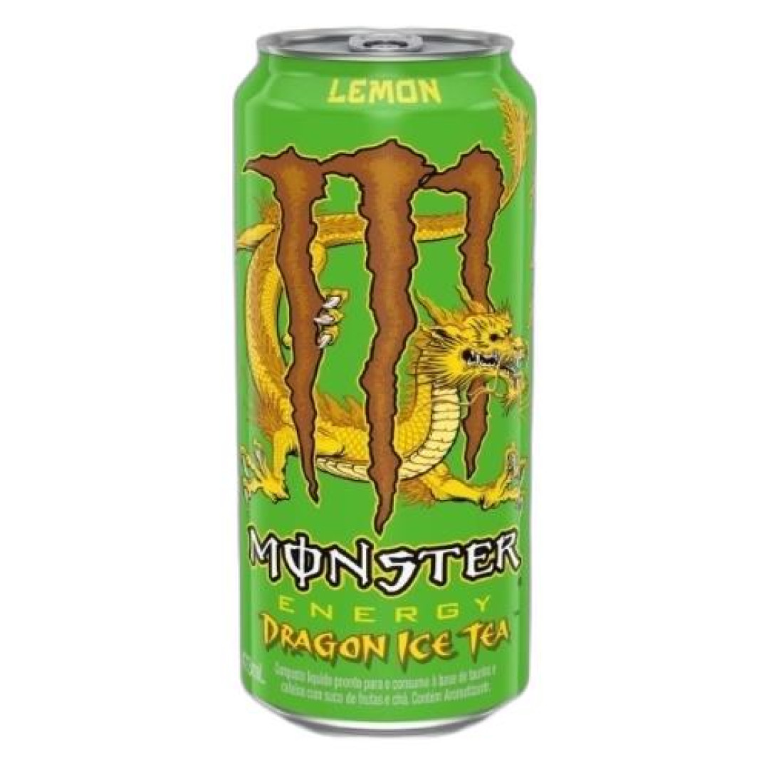 Detalhes do produto Energetico Dragon Ice Tea 473Ml Monster Limao