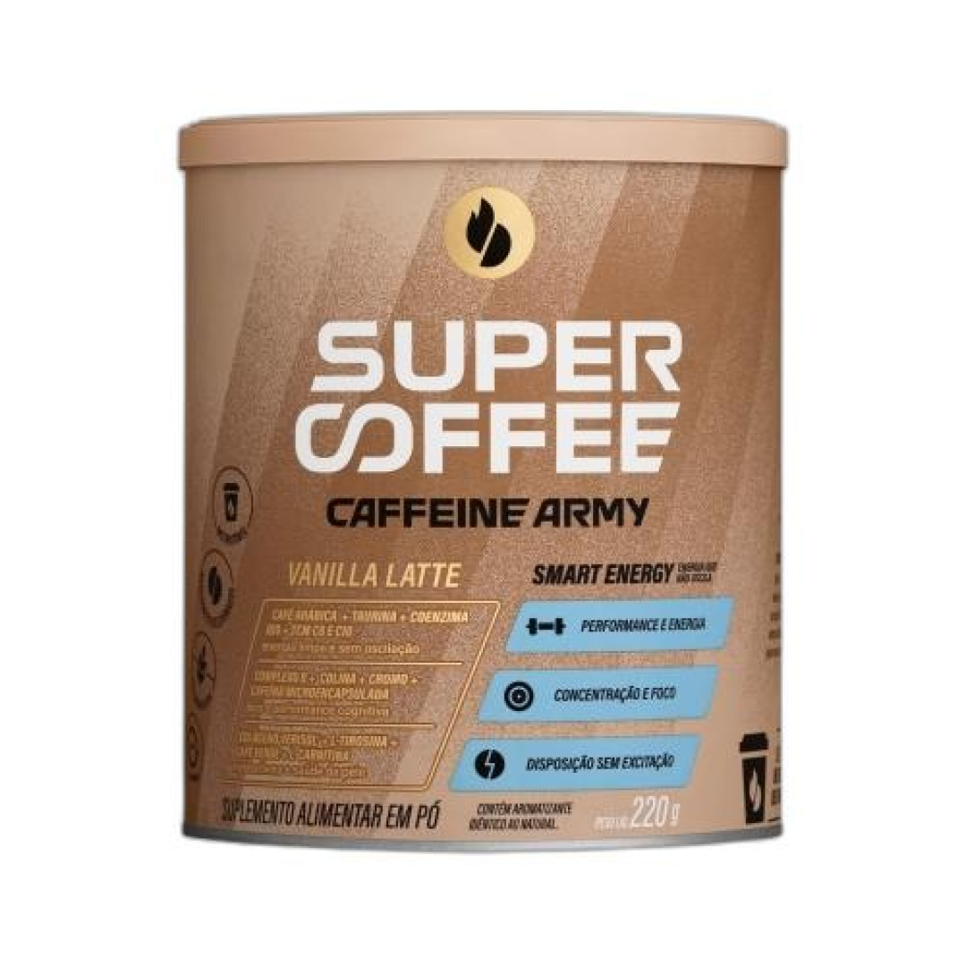 Detalhes do produto Supl Alim Supercoffe Lt 220G Caffeine Ar Vanilla