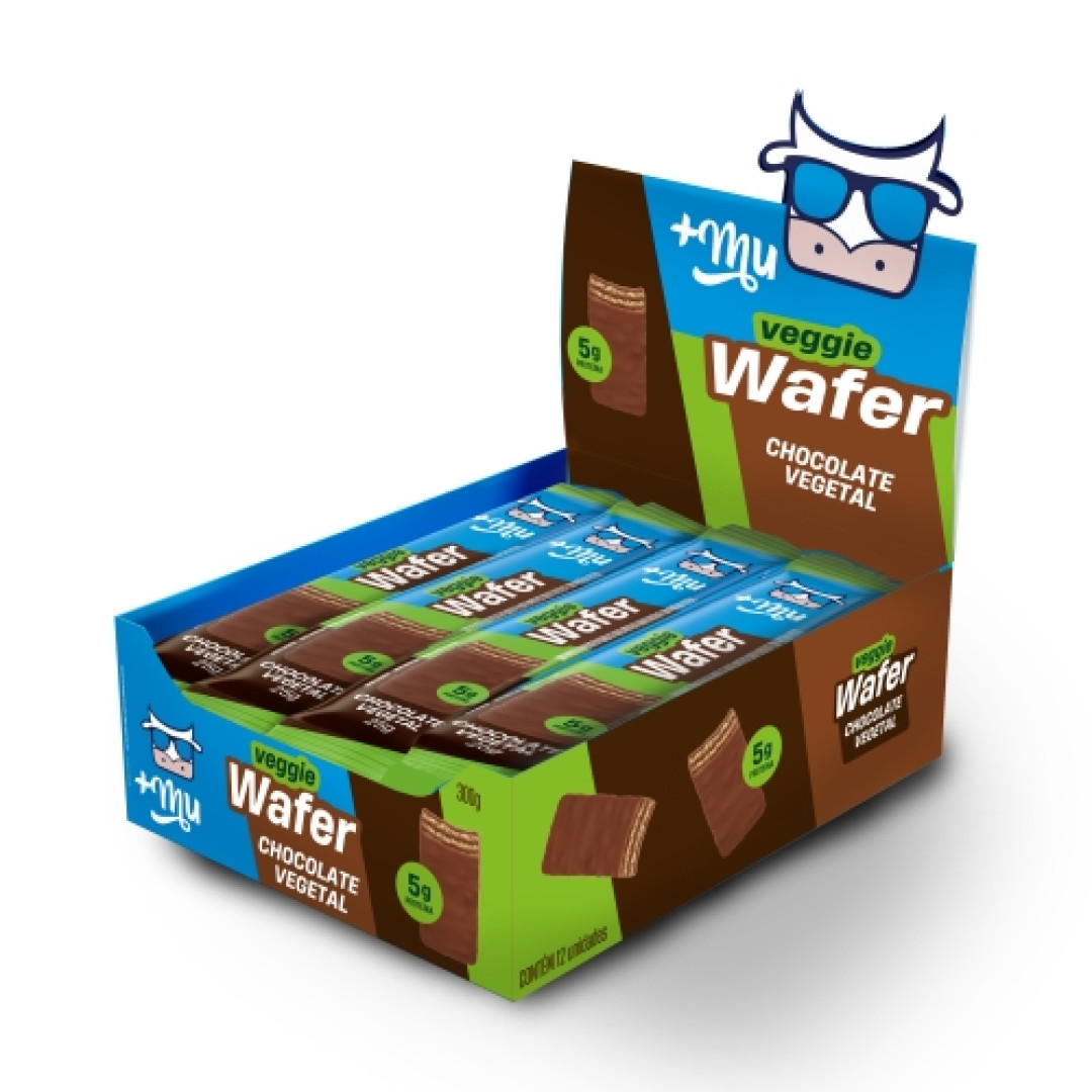 Detalhes do produto Choc Wheyfer Vegano 25Gr Mais Mu Chocolate