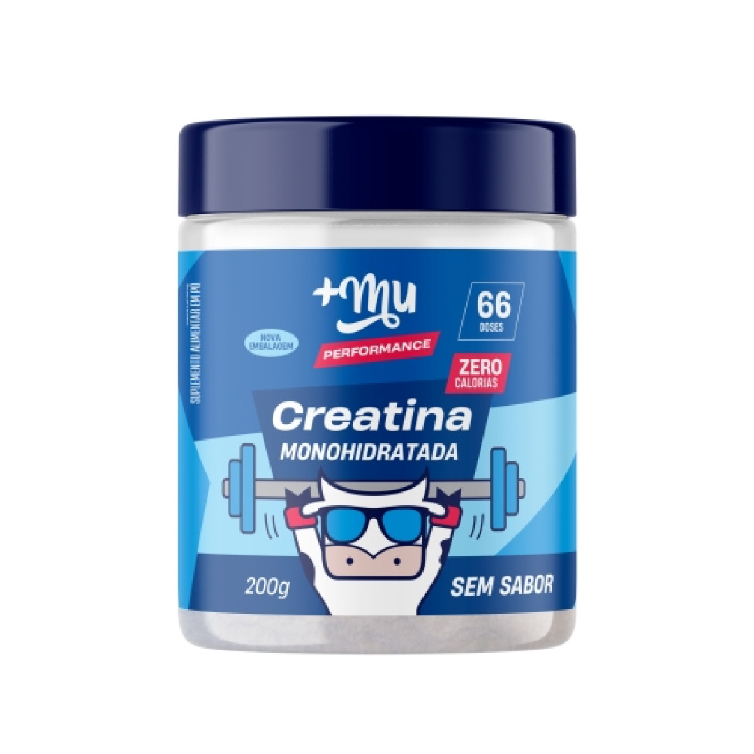 Detalhes do produto Creatina Monohidratada 200Gr Mais Mu Sem Sabor