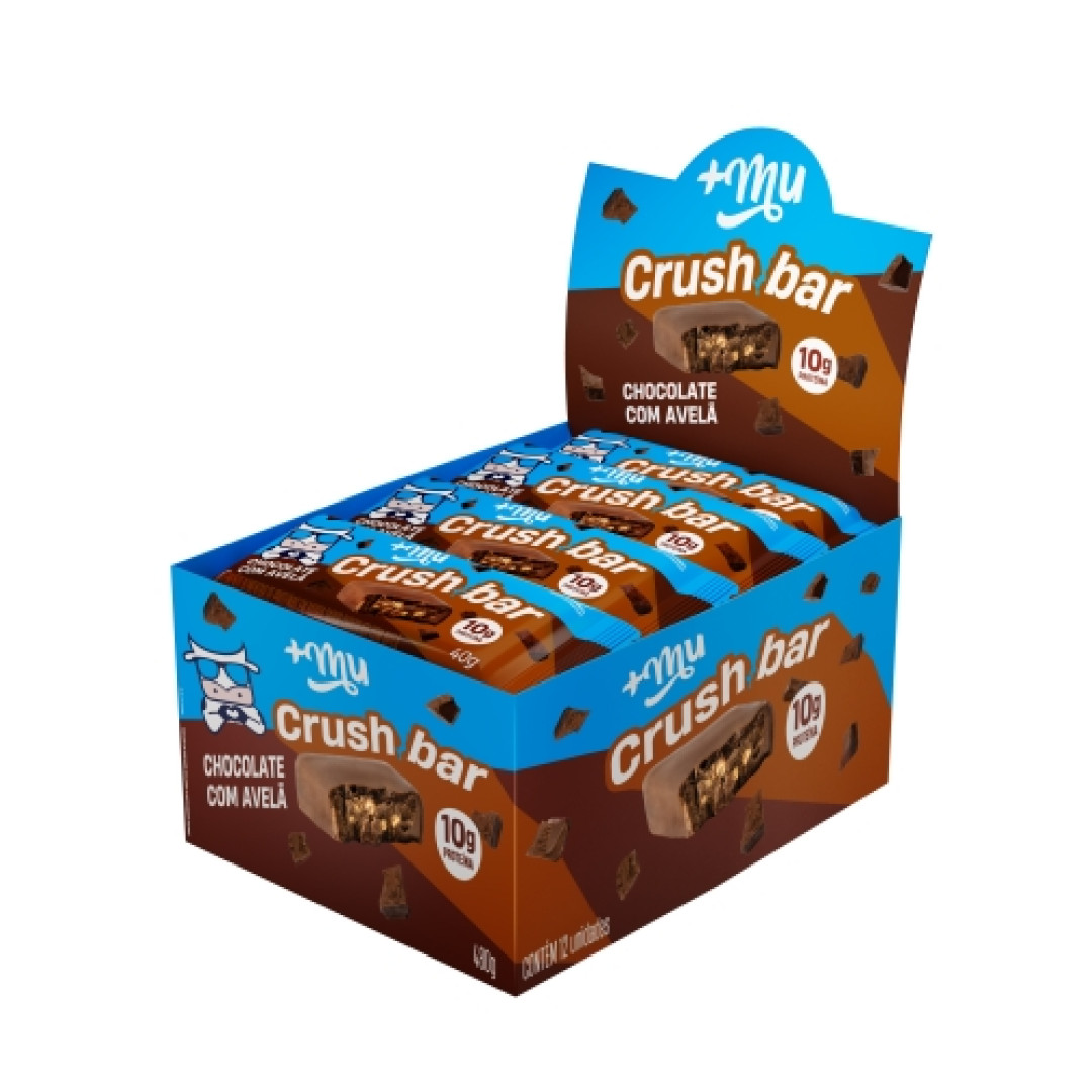 Detalhes do produto Barra Proteina Crush Bar 40Gr Mais Mu Avela