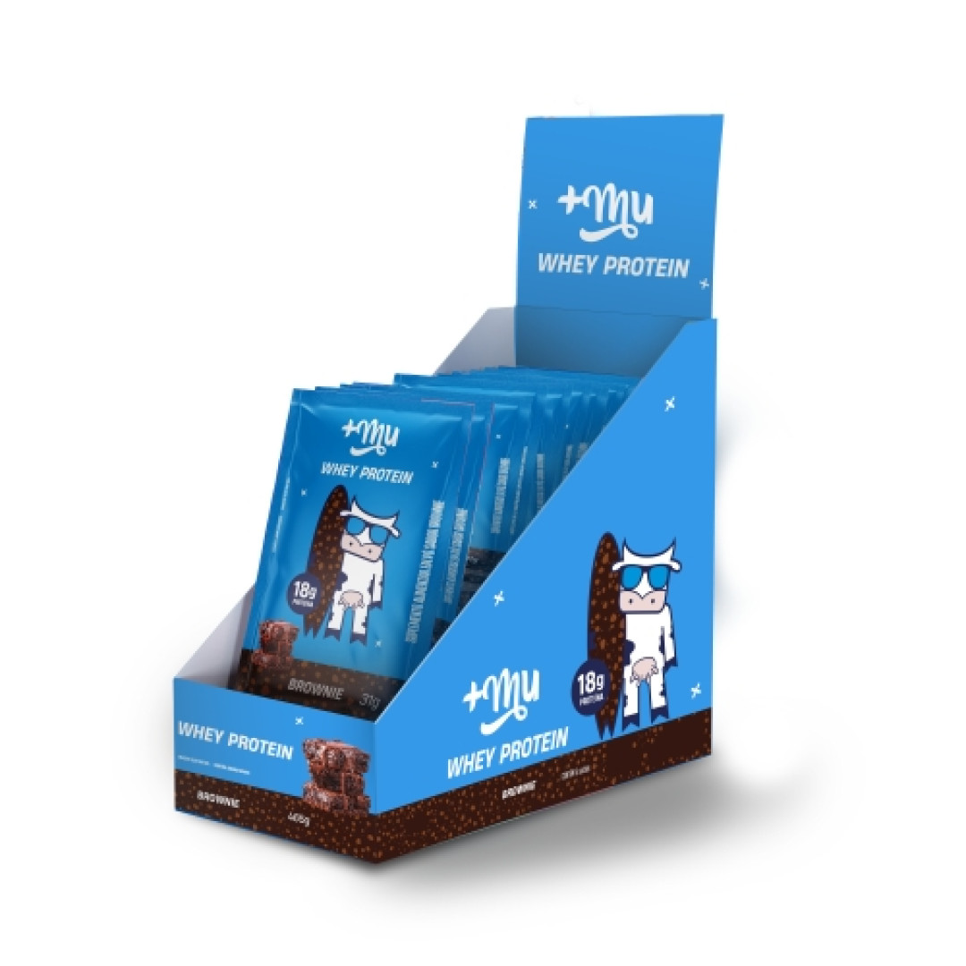 Detalhes do produto Supl Whey Protein Sc 35G Mais Mu Brownie
