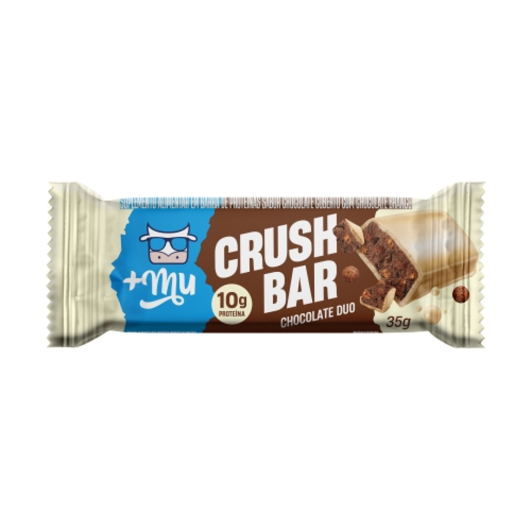 Detalhes do produto Barra Proteina Crush Bar 35Gr Mais Mu Duo