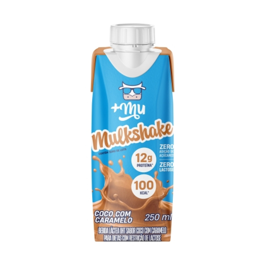 Detalhes do produto Bebida Lactea Zero 250Ml Mais Mu Caramelo.coco