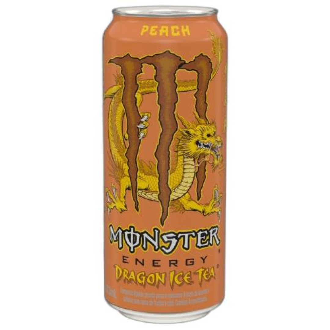 Detalhes do produto Energetico Dragon Ice Tea 473Ml Monster Pessego