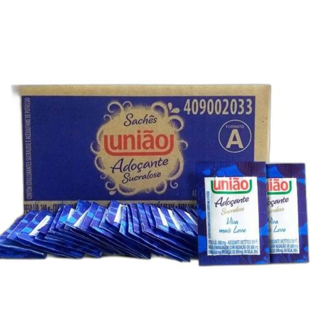 Detalhes do produto Adocante Po Sachet 400X0,6Gr Uniao Sucralose