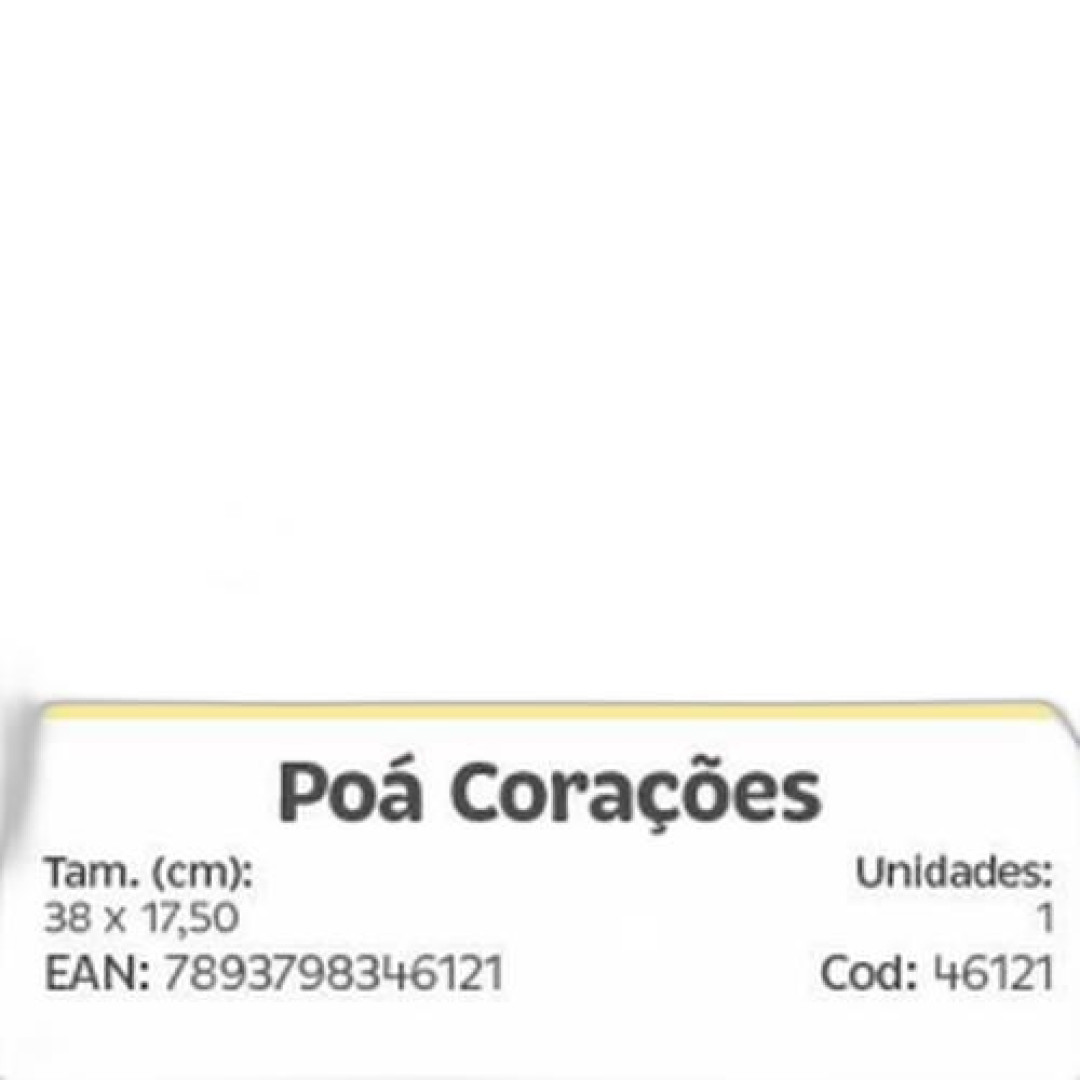 Detalhes do produto X Stencil Poa Coracoes 1Un Bluestar .