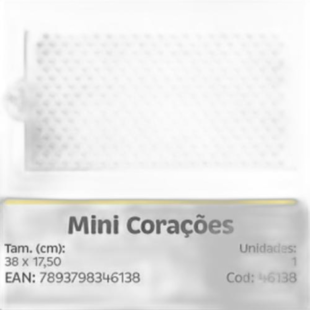 Detalhes do produto X Stencil Mini Coracoes 10Un Bluestar .