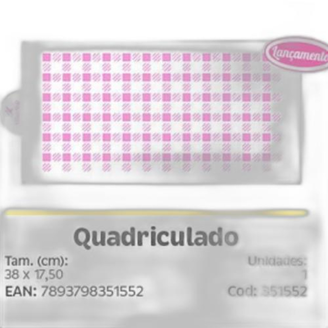 Detalhes do produto X Stencil Quadriculado 1Un Bluestar .
