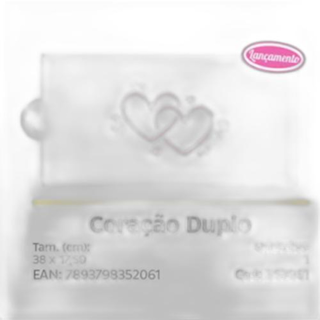 Detalhes do produto X Stencil Coracao Duplo 1Un Bluestar .