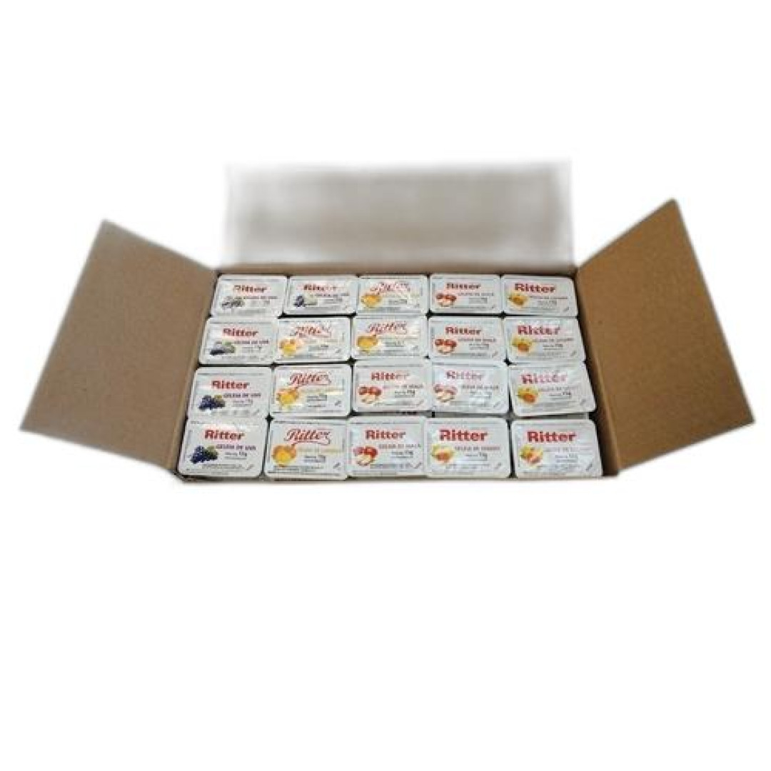 Detalhes do produto Geleia 140X15Gr Ritter Sortido