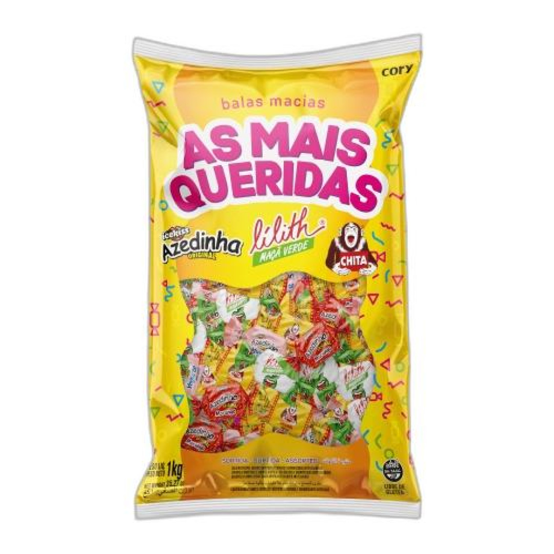 Detalhes do produto Bala Mast As Mais Queridas 1Kg Cory Sortido