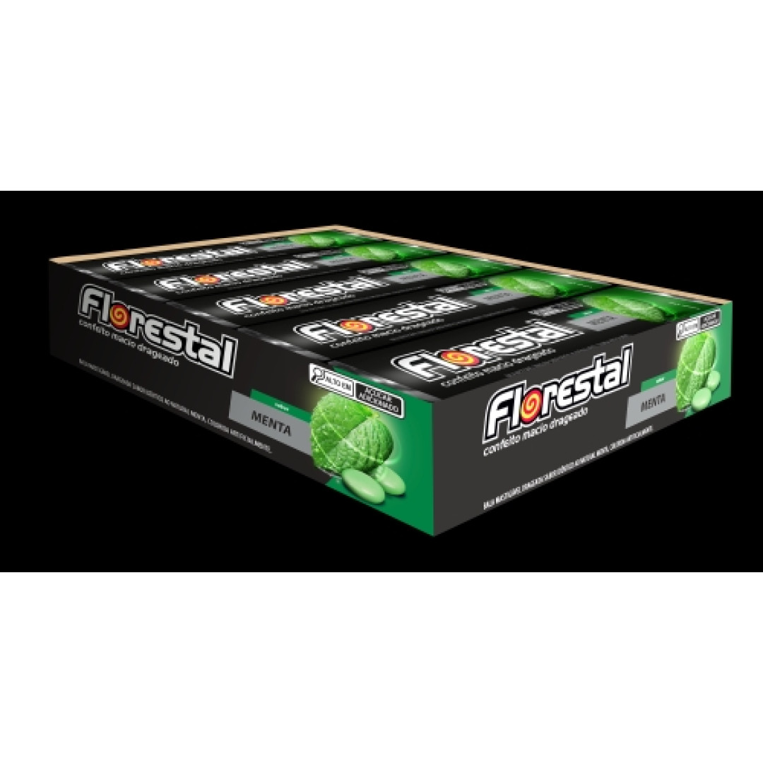 Detalhes do produto Drops Drageado 10Un Florestal Menta