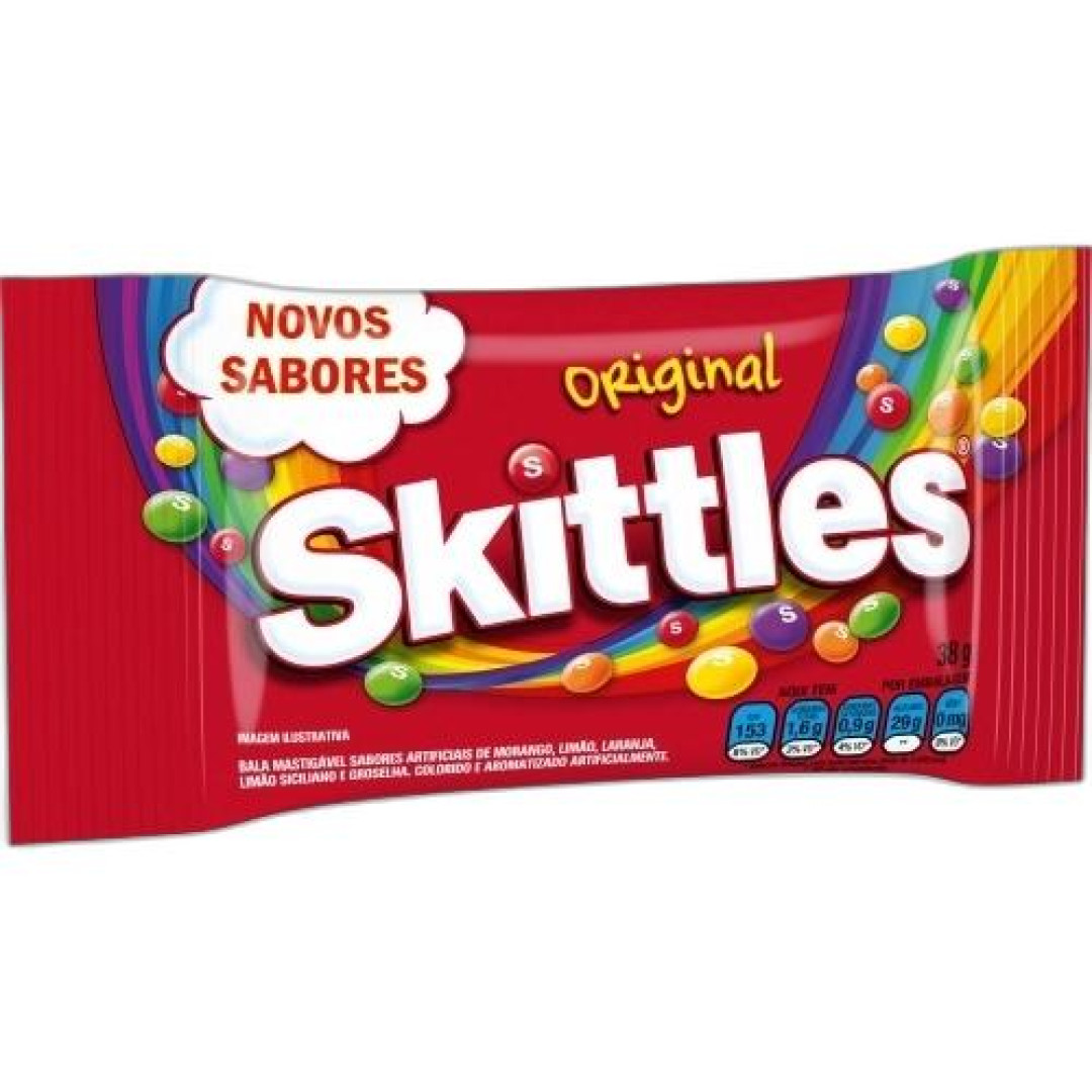 Detalhes do produto Bala Skittles 14X38Gr Mars Original