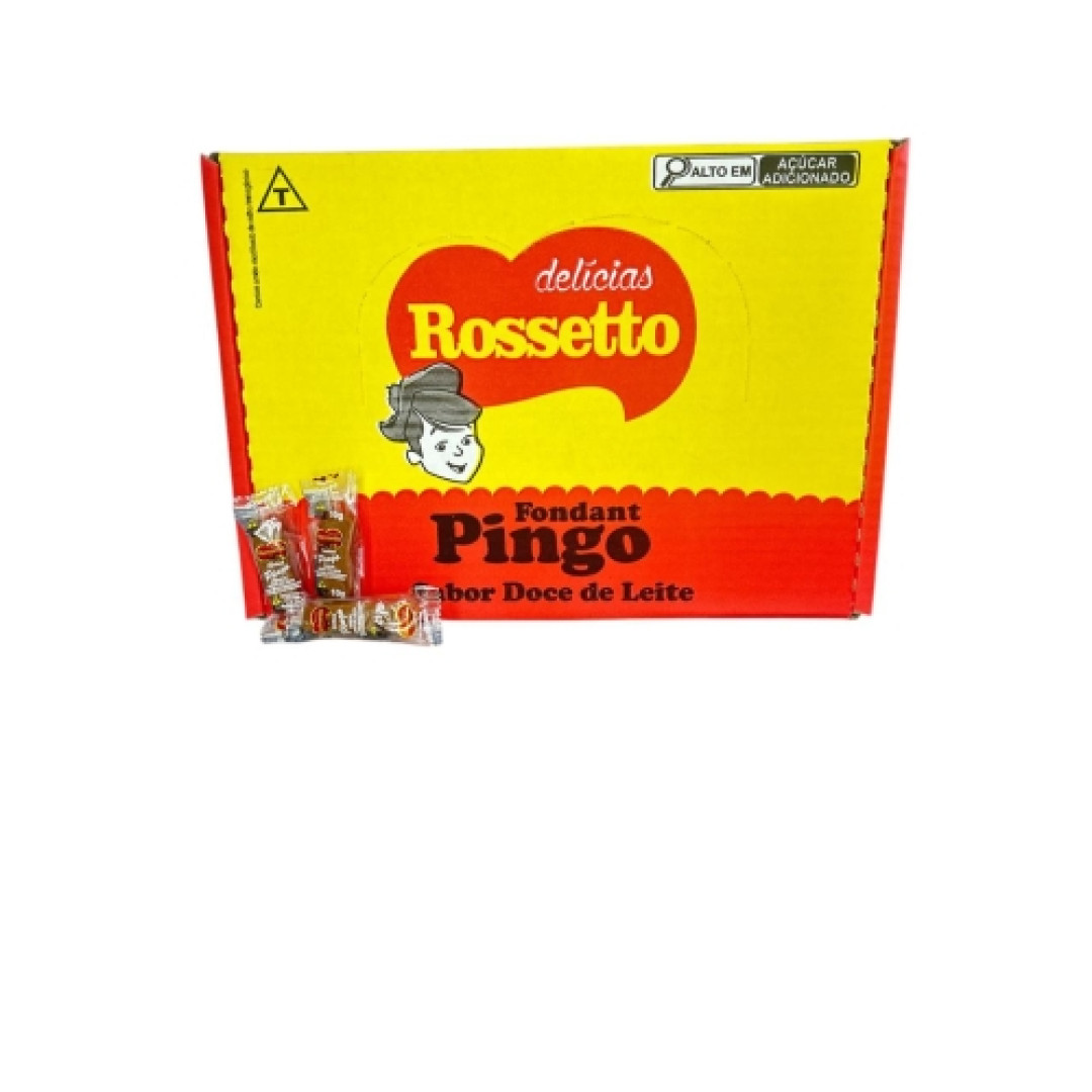 Detalhes do produto Pingo Fondant 1Kg Rossetto Doce De Leite