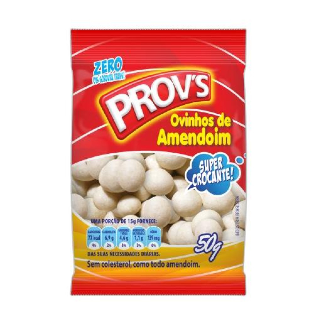 Detalhes do produto Amendoim Novidade Fd 30X50Gr Provs Salgado