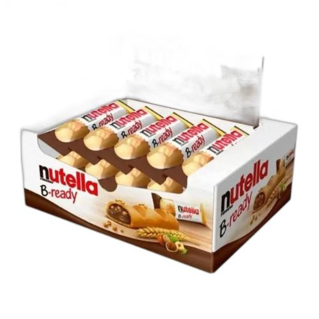 Detalhes do produto Choc B Ready Nutella 10X22Gr Ferrero Avela