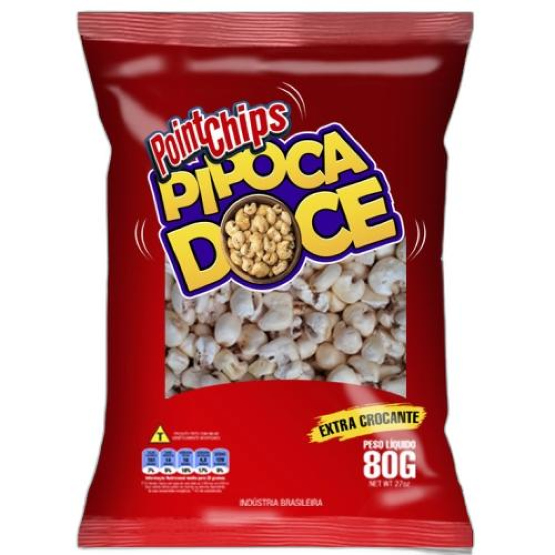 Detalhes do produto Pipoca Doce 80Gr Pointchips  Pipoca