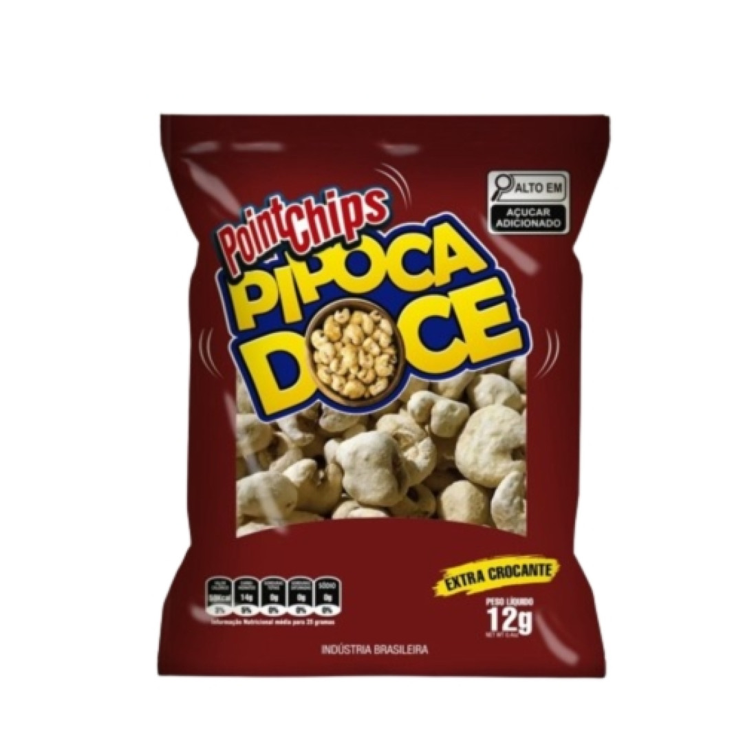 Detalhes do produto Pipoca Doce 50X12Gr Pointchips Doce