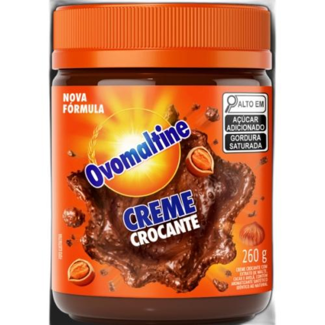 Detalhes do produto Creme Crocante Ovomaltine 260Gr .