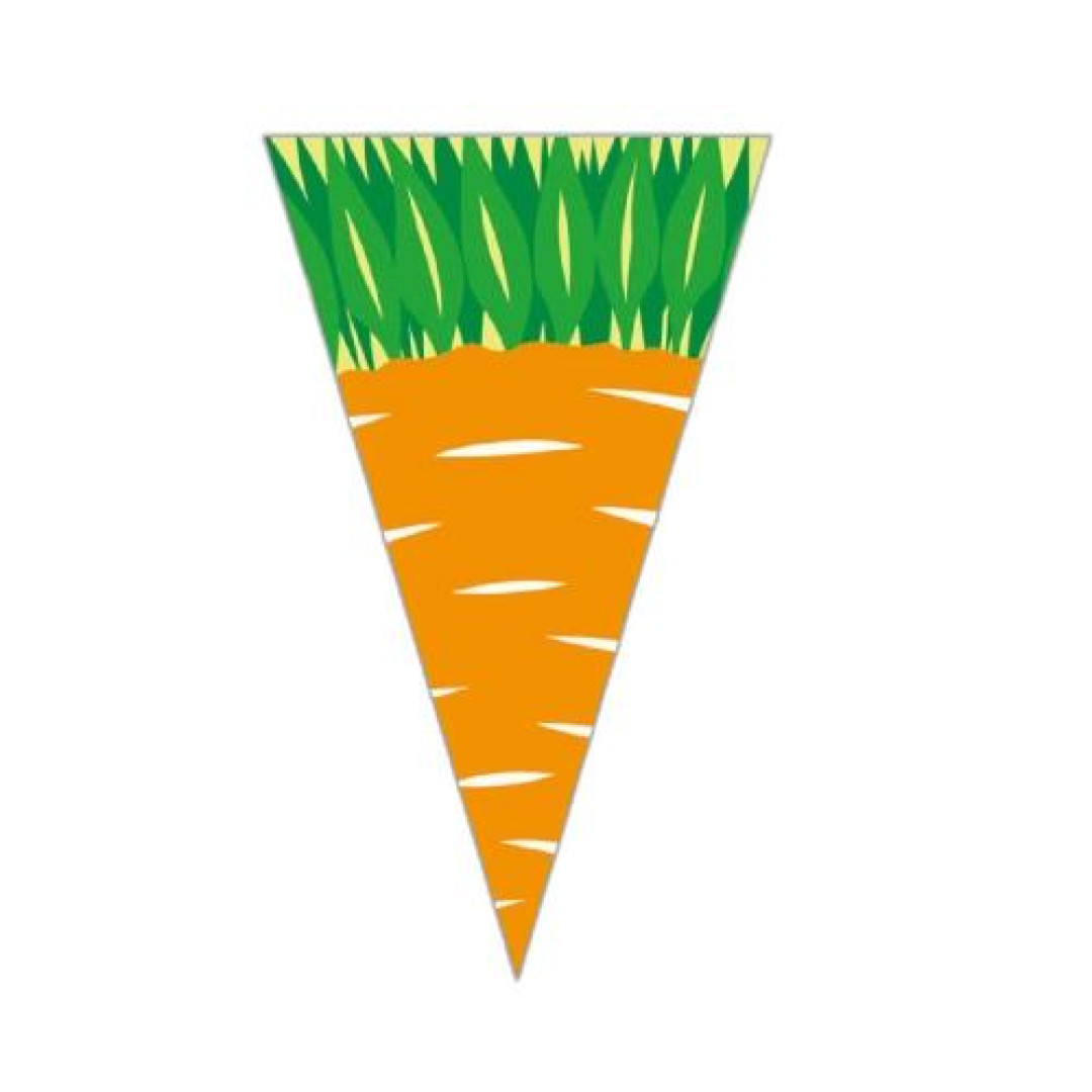 Detalhes do produto X Papel Cone 17,5X29,5Cm 20Un Packpel Cenoura