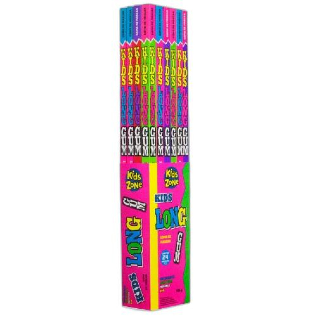 Detalhes do produto Goma Long Gum 39Gr Kids Zone Sortido