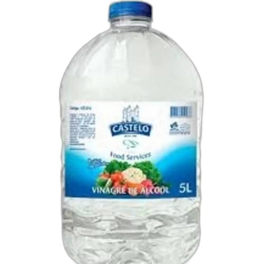 Detalhes do produto Vinagre Alcool 4% 5Lt Castelo Tradicional
