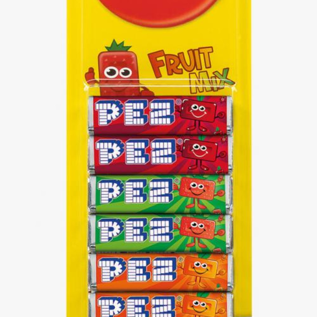 Detalhes do produto Past Pez Refil Fruit Mix 8Un Bertolucci Sortido