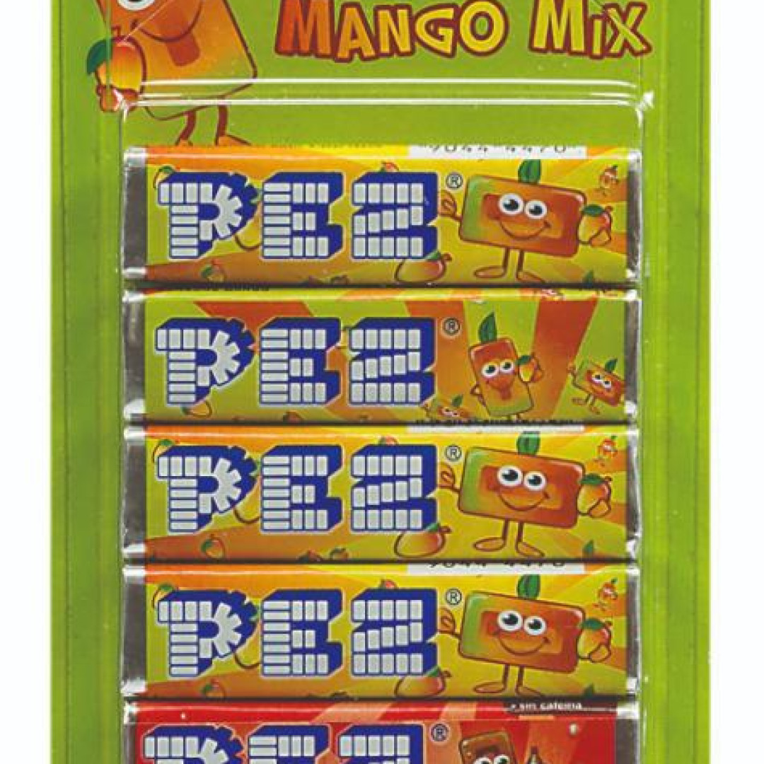 Detalhes do produto Past Pez Refil Mango Mix 8Un Bertolucci Sortido