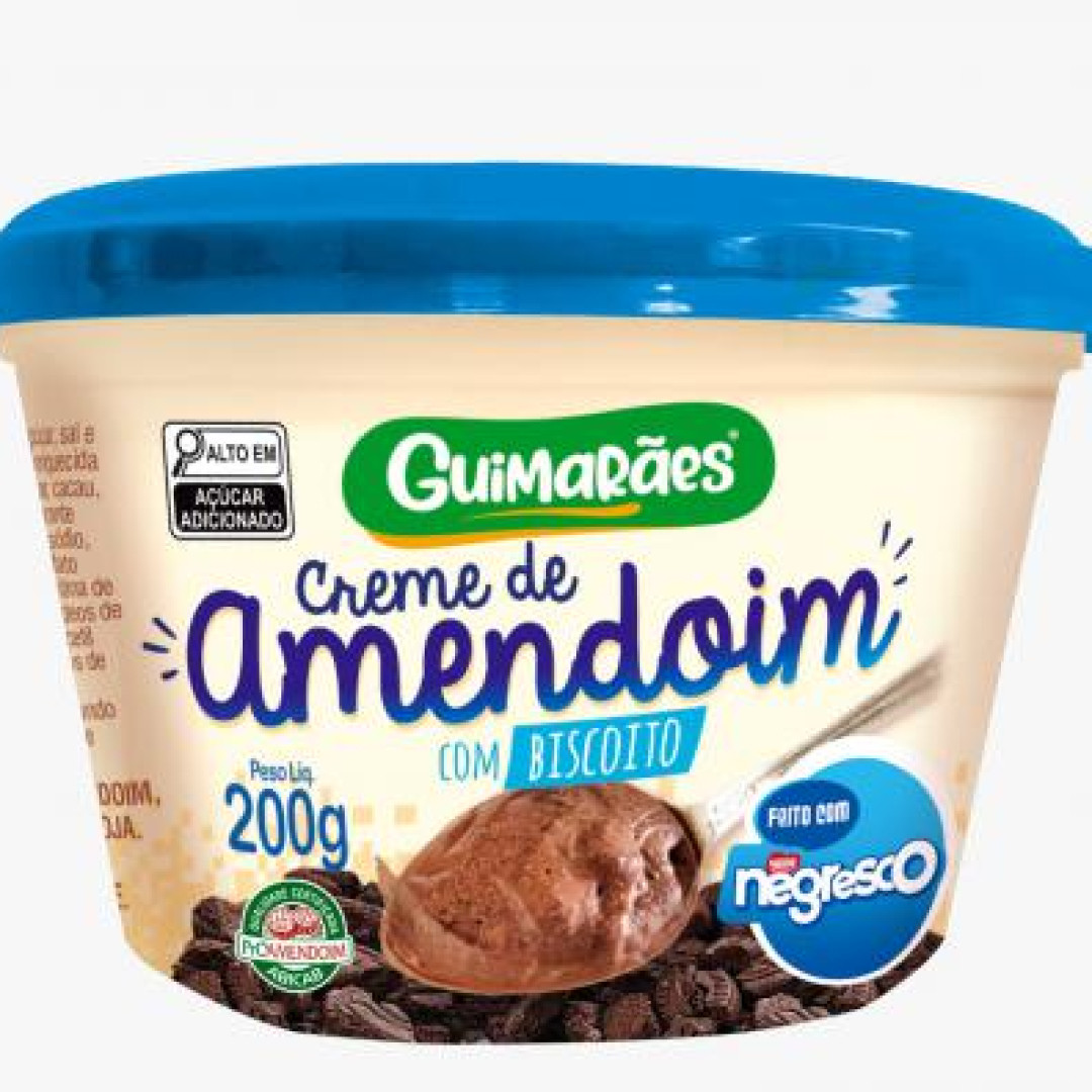 Detalhes do produto Creme Amendoim Negresco 200Gr Guimaraes .