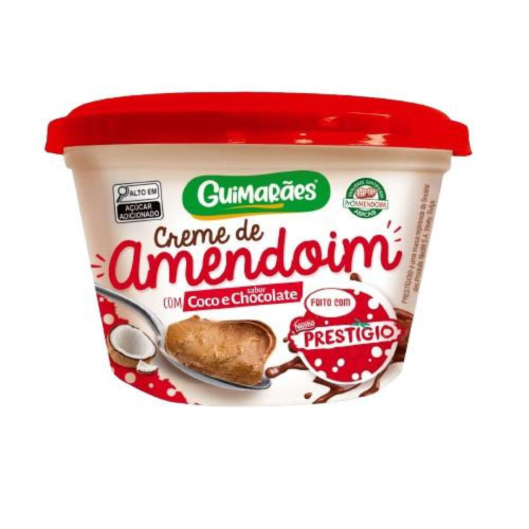 Detalhes do produto Creme Amendoim Prestigio 200Gr Guimaraes .