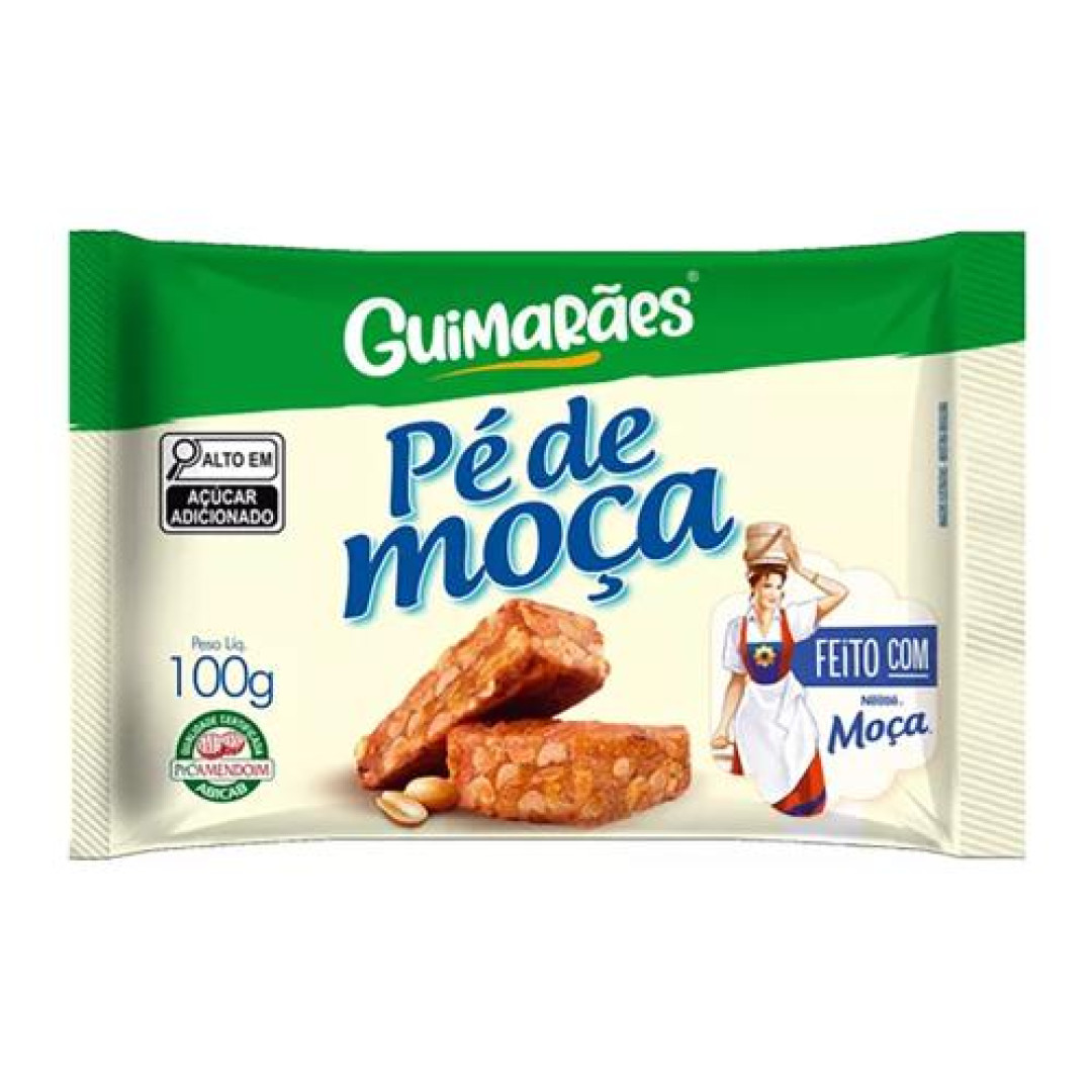 Detalhes do produto Pe De Moca Leite Moca 100Gr Guimaraes .