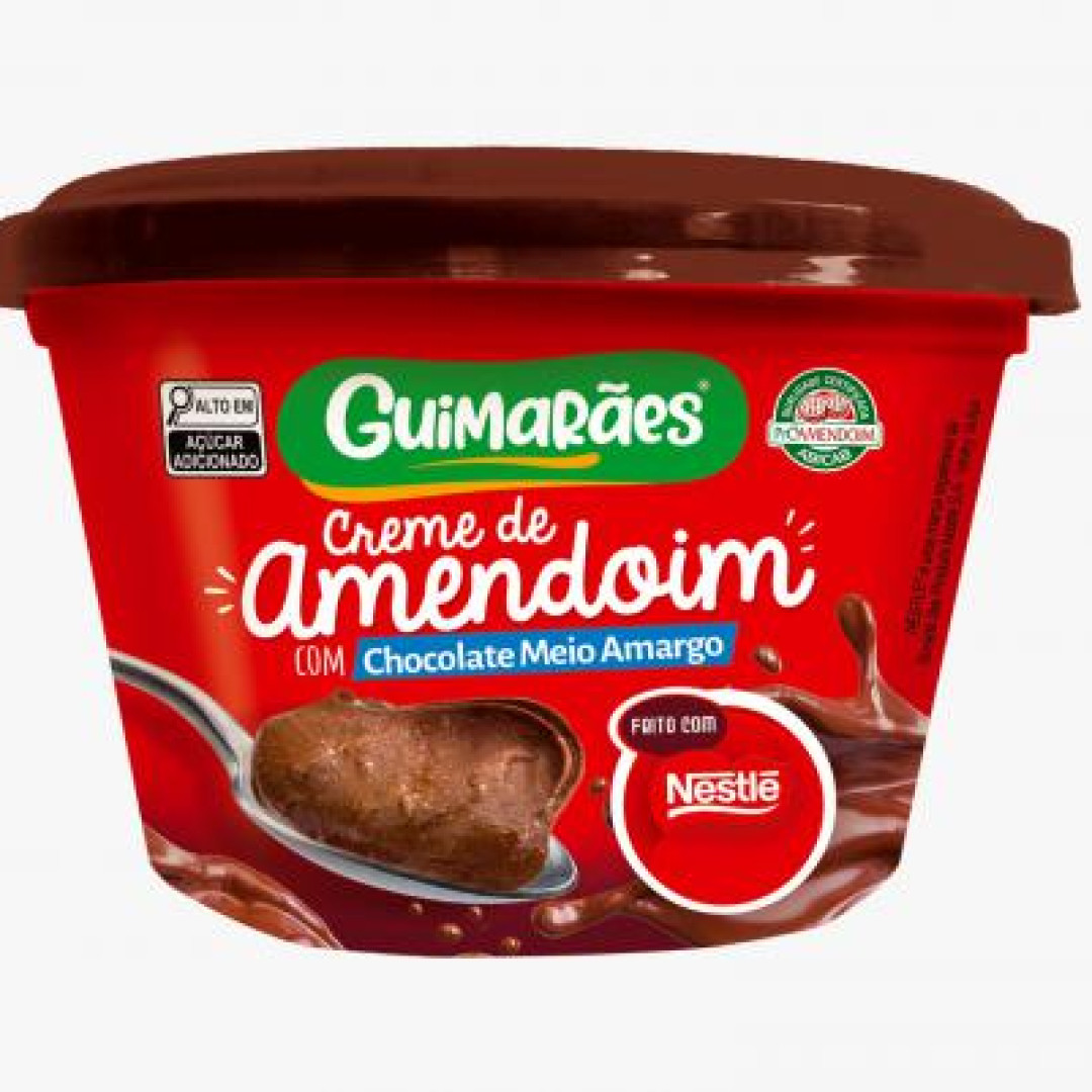 Detalhes do produto Creme Amendoim Nestle 200Gr Guimaraes Meio Amargo
