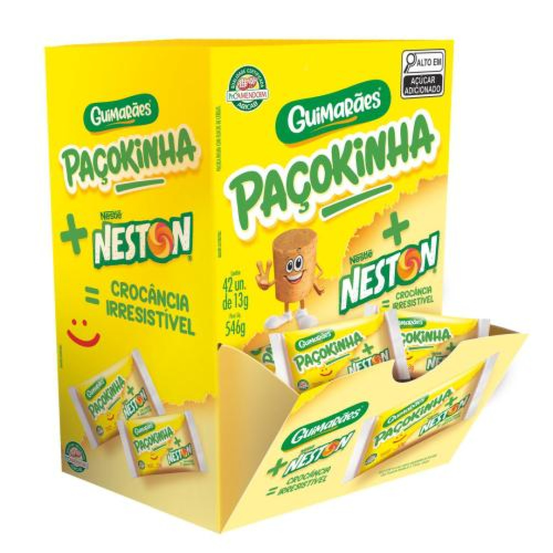 Detalhes do produto Pacoca Rolha Neston 546Gr Guimaraes .