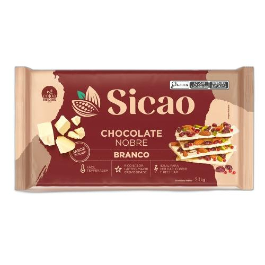 Detalhes do produto Cobert Nobre 2,1Kg Sicao Choc Bco