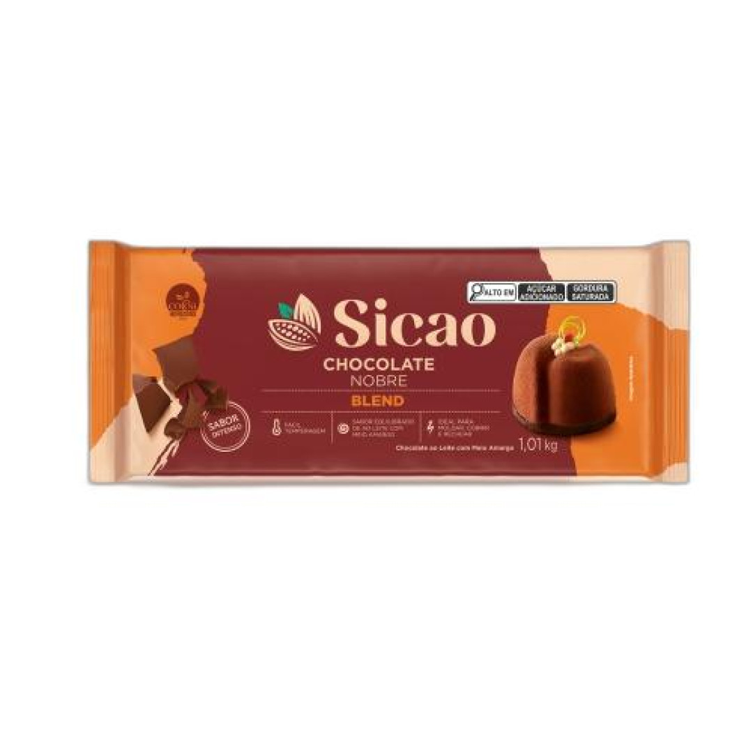 Detalhes do produto Cobert Nobre Blend 1,01Kg Sicao Leite.m Amargo