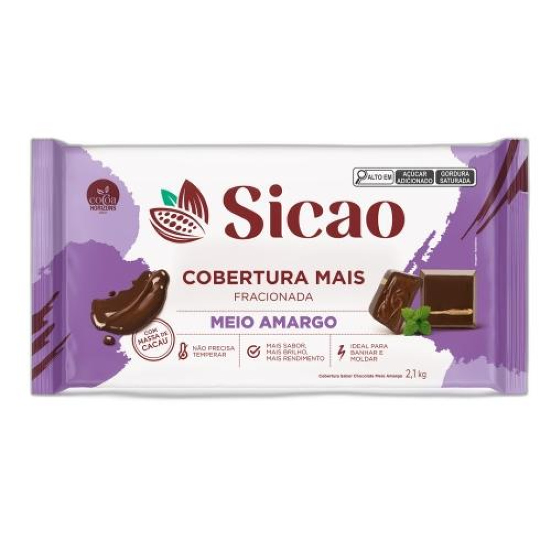 Detalhes do produto Cobert Frac Mais 1,01Kg Sicao Meio Amargo