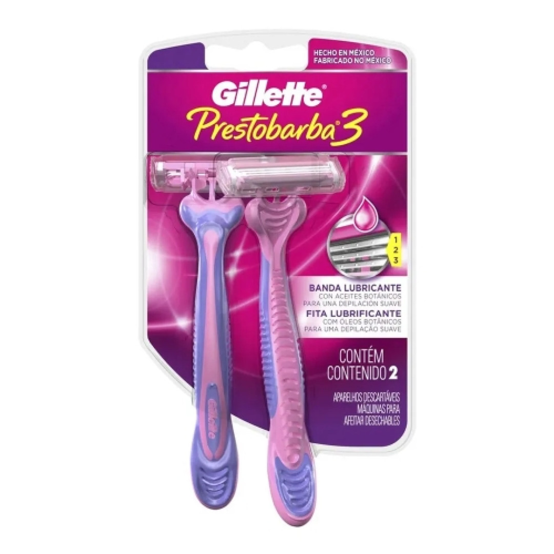 Detalhes do produto Ap Prestobarba Ug3 Dp 12X2Un Gillette Feminino