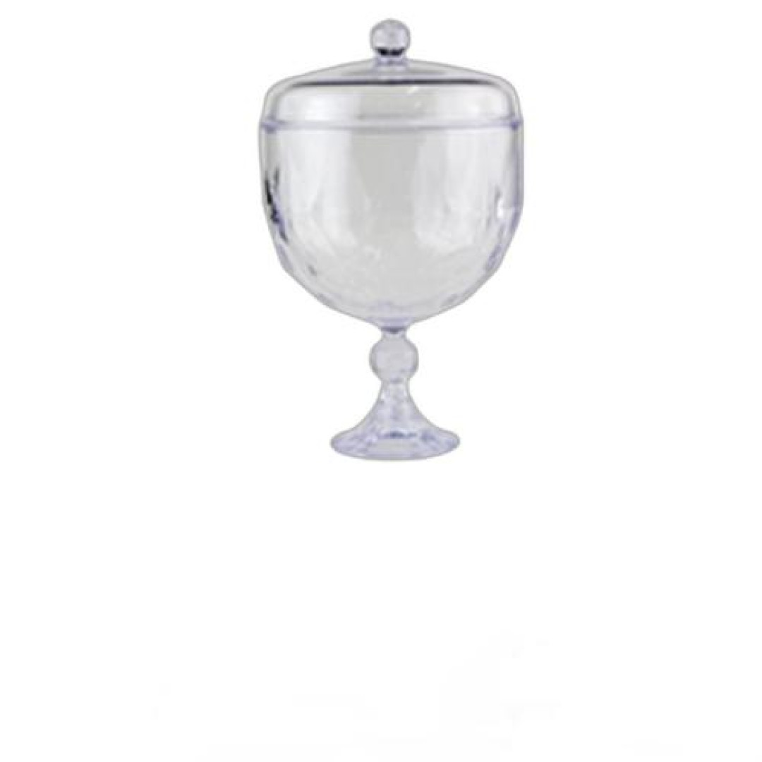 Detalhes do produto X Taca Diamante C/tampa 1Un Bluestar Transparente