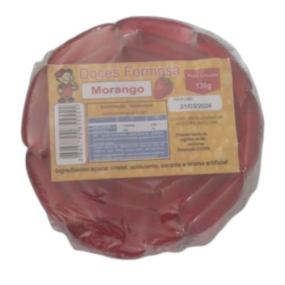 Detalhes do produto Bala Liquida 130Gr Abelhao Morango
