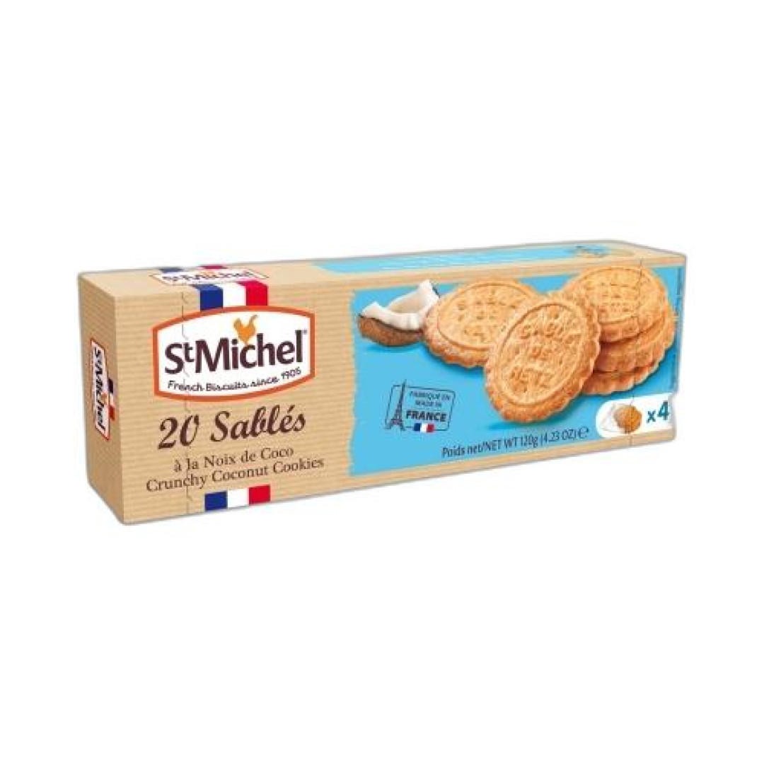 Detalhes do produto Bisc Crunchy 120Gr St Michel Coco