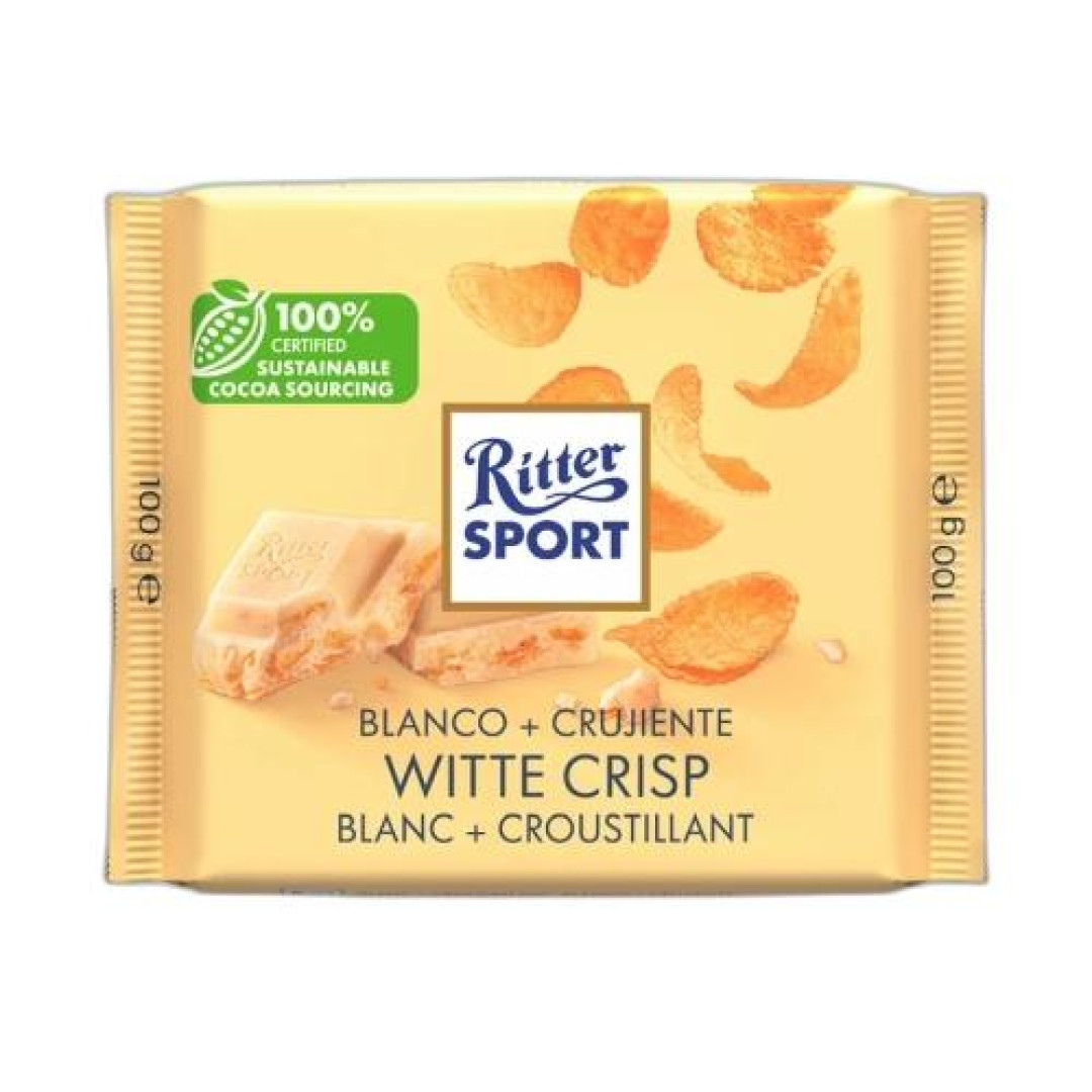 Detalhes do produto Choc Ritter Sport Crisped 100Gr Alpha Choc Bco