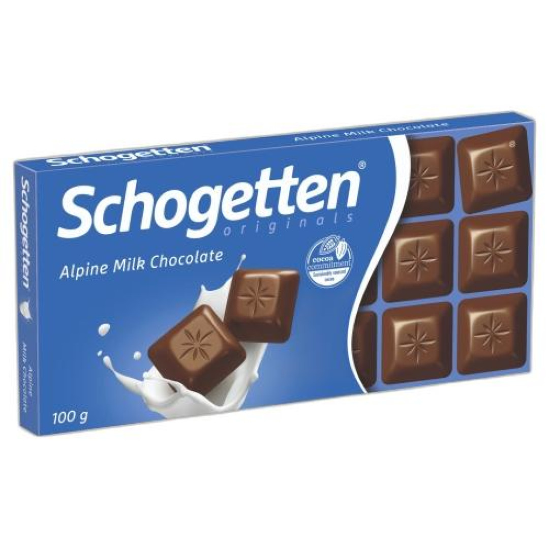 Detalhes do produto Choc Schogetten 100Gr Bertolucci Choc.leite